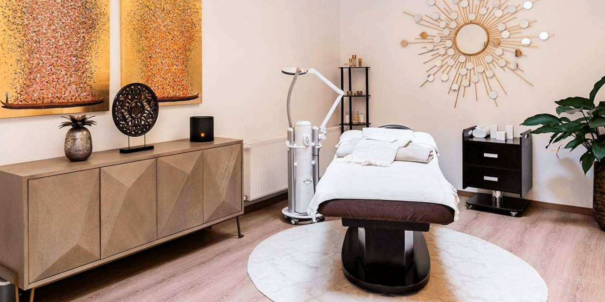 Be Organic Institut Behandlungszimmer