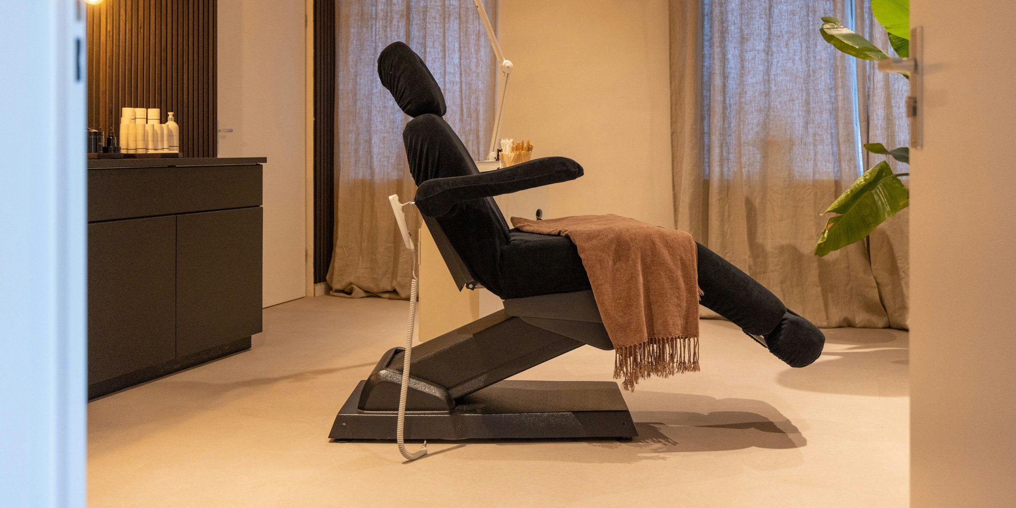 Behandelstoel wimpers